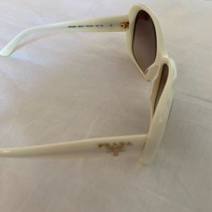 White Prada Sunglasses